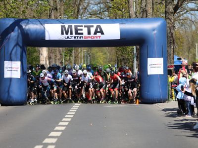 Wrotkarze szybcy z Uks Zwoleń-Team z 1 miejscem w 2 etapie Długodystansowego Pucharu Polski - MILICZ