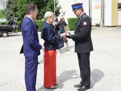 Asp. Mateusz Szymański uhonorowany Nagrodą Burmistrza