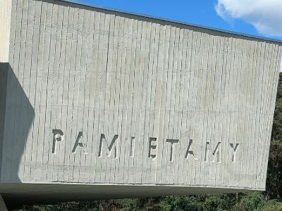 odsłonięcia tablicy upamiętniającej Żydów z centralnej Polski zamordowanych w niemieckim nazistowskim obozie zagłady...