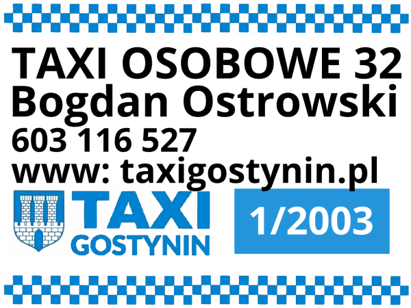 Taxi Osobowe 32