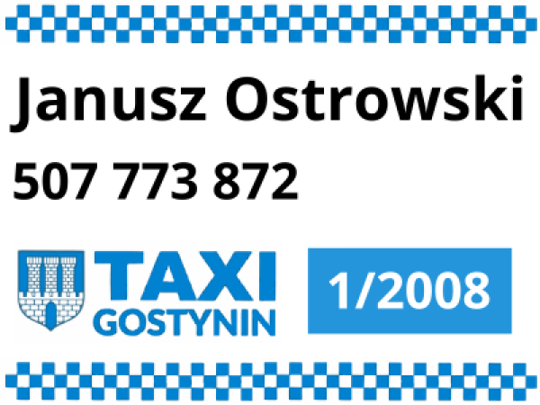 Taxi Janusz Ostrowski
