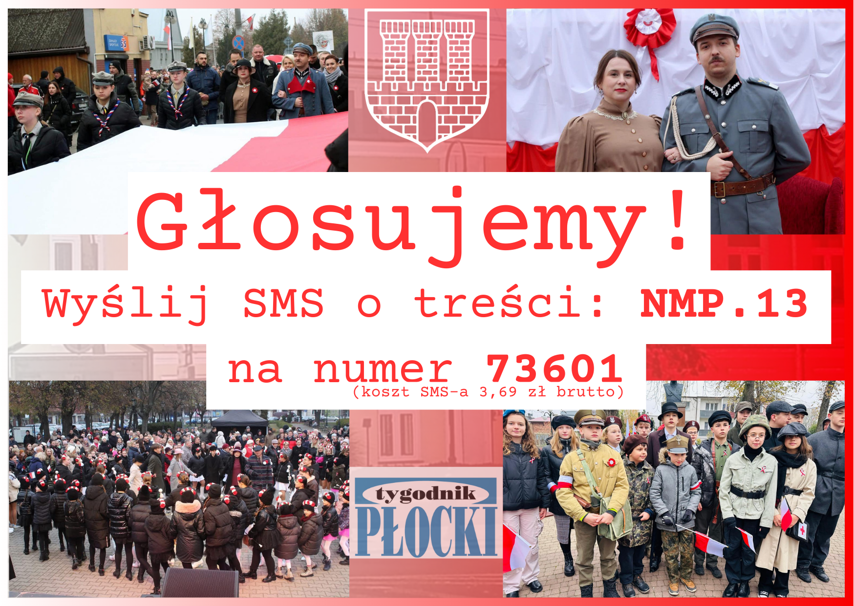 Głosujemy! Gostynińskie Święto Ku Czci Niepodległości nominowane do nagrody