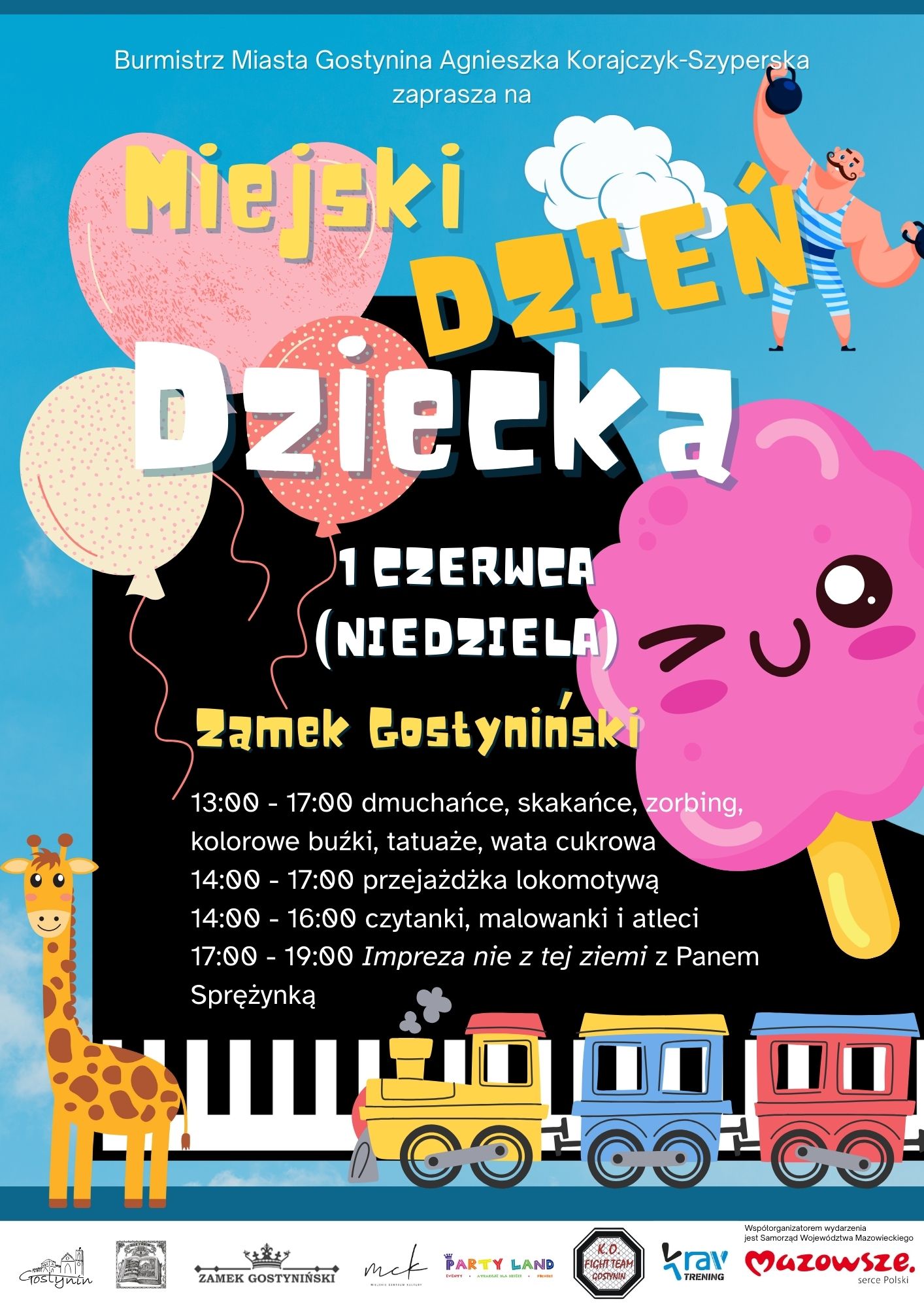 Dzień Dziecka w Gostyninie – trzy dni pełne atrakcji!