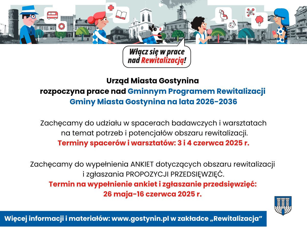 Włącz się w prace nad rewitalizacją!