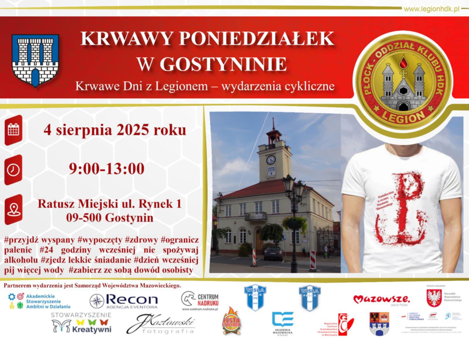 Przelej krew w rocznicę Powstania Warszawskiego – pamięć, która ratuje życie
