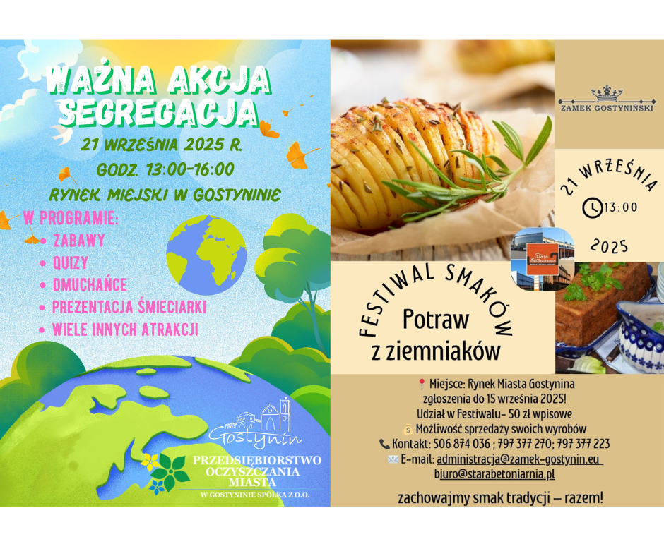 Niedziela pełna atrakcji w Gostyninie!