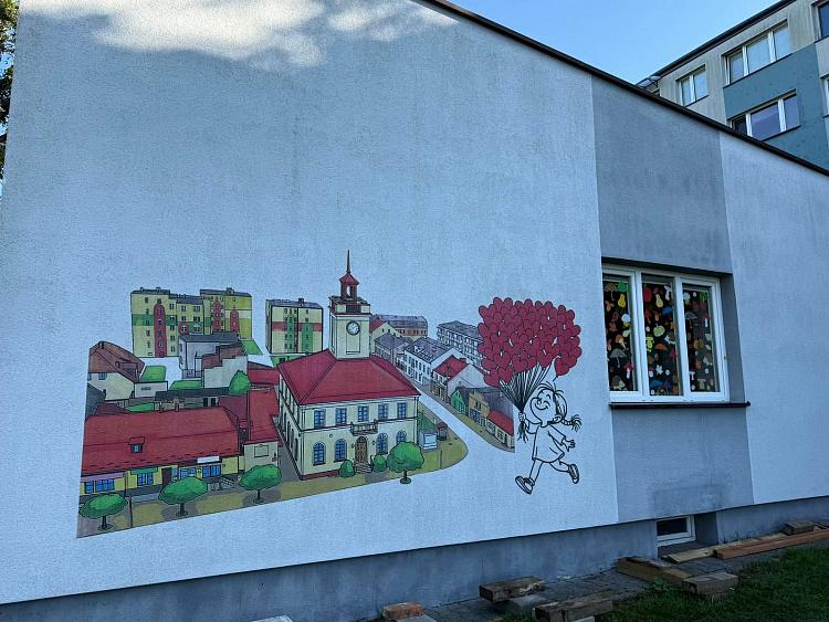 Gostynin mówi STOP przemocy! Nowy mural w naszym mieście