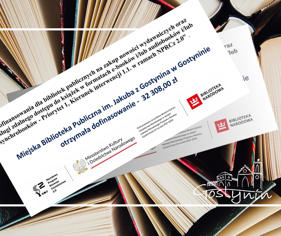 Biblioteka miejska z dofinansowaniem!