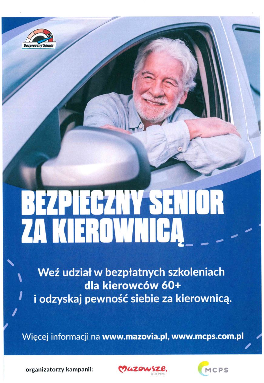 Bezpieczny senior za kierownicą