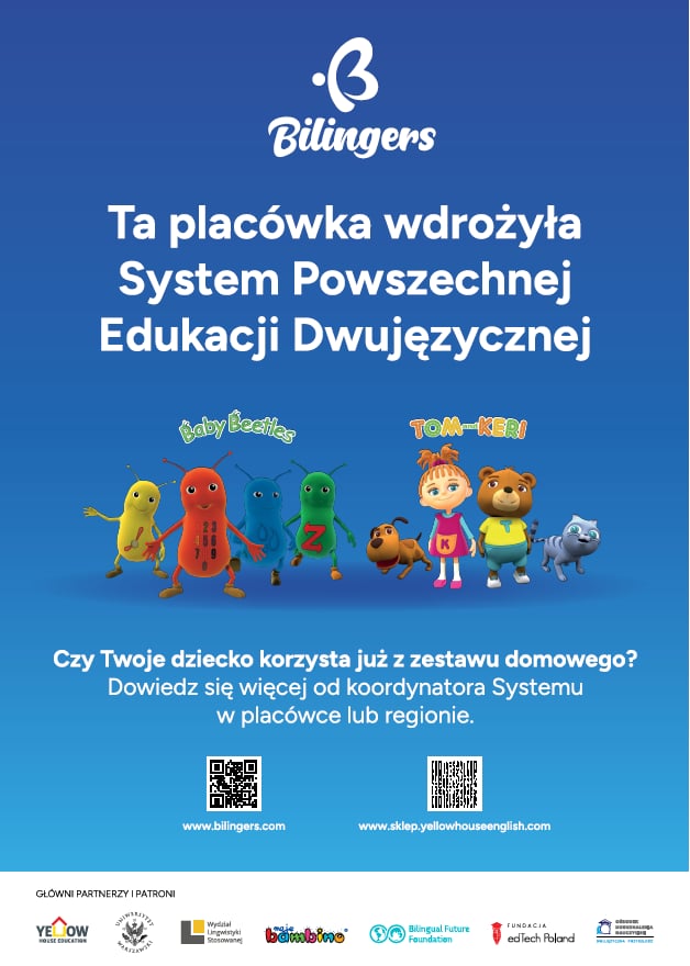 Programu Powszechnej Edukacji Dwujęzycznej w gostynińskim przedszkolu