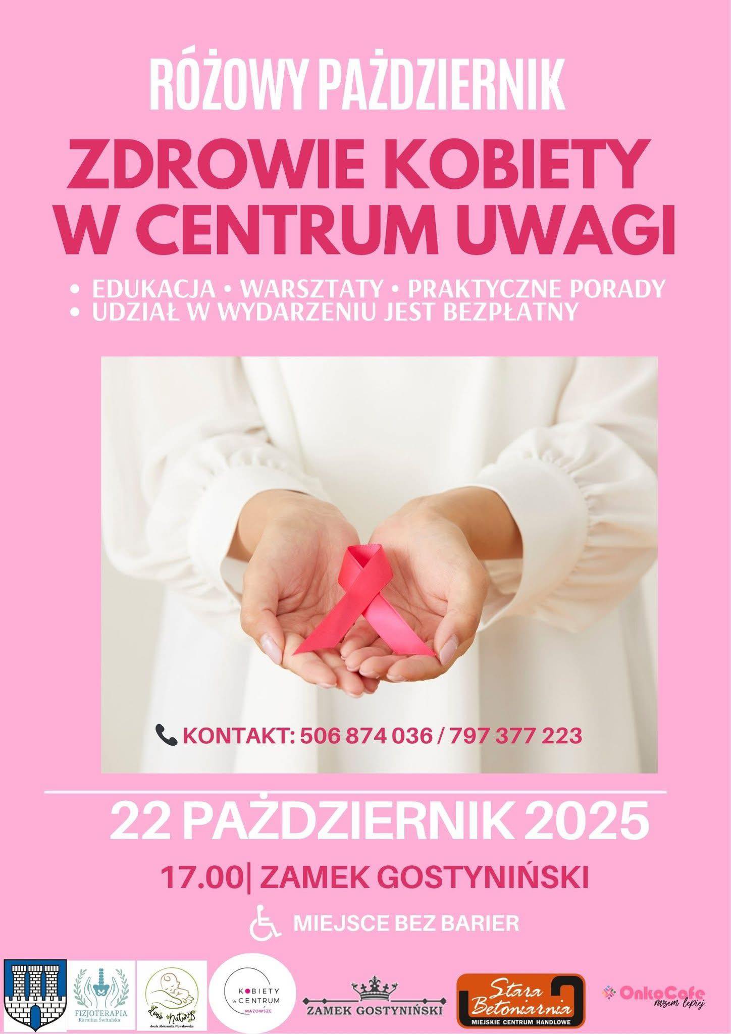 Różowy Październik - zdrowie kobiety w centrum uwagi