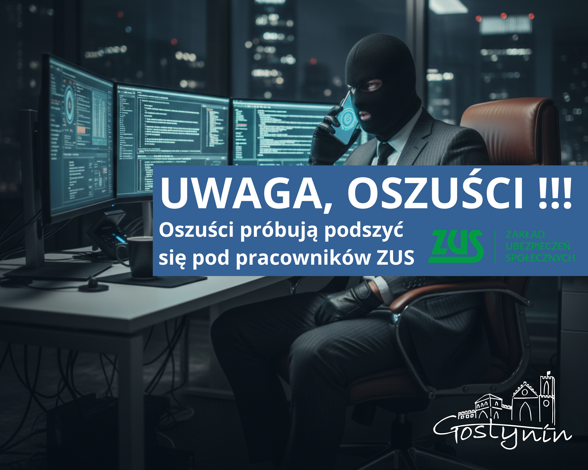 Uwaga, oszuści!