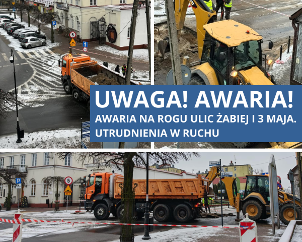 Uwaga! Utrudnienia w ruchu!