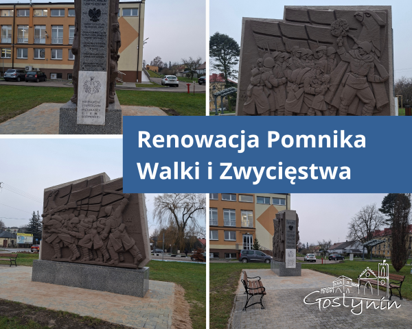 Renowacja Pomnika Walki i Zwycięstwa