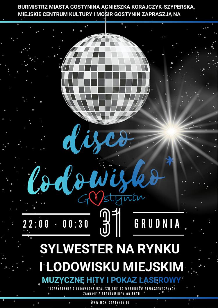 Sylwester na lodzie w Gostyninie – „Disco Lodowisko”