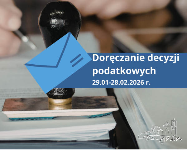 Doręczanie decyzji podatkowych w Gostyninie