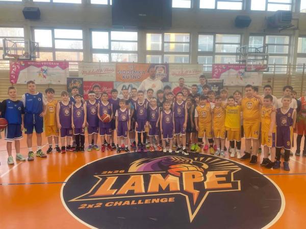 Udany występ zawodników NEW Basket Gostynin w turnieju Lampe 2x2 Challenge