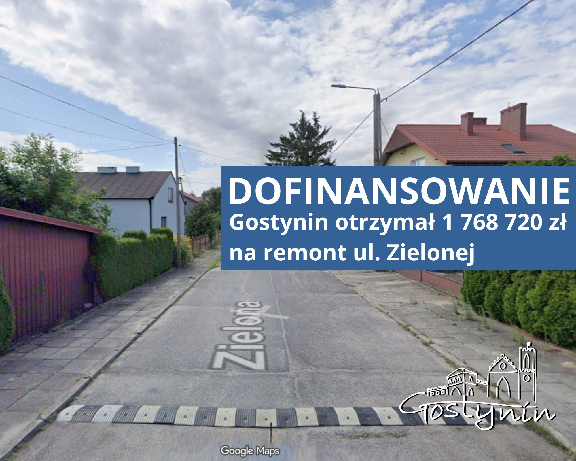 Remont ul. Zielonej (droga 140166W)