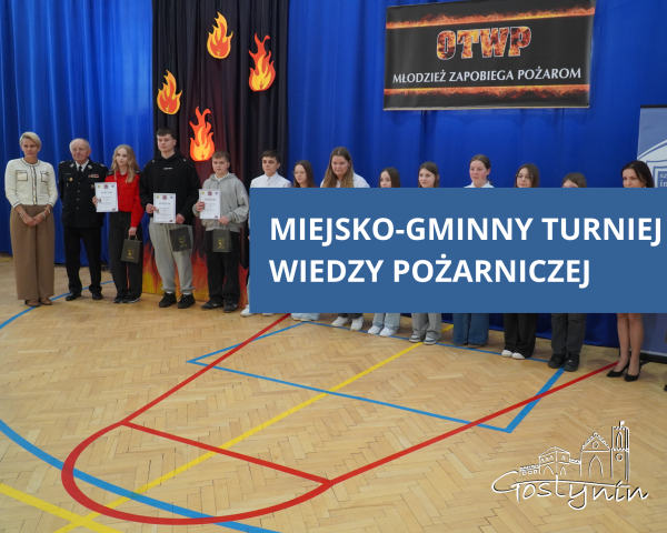 Miejsko-gminny turniej wiedzy pożarniczej