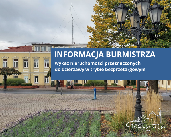Informacja Burmistrza
