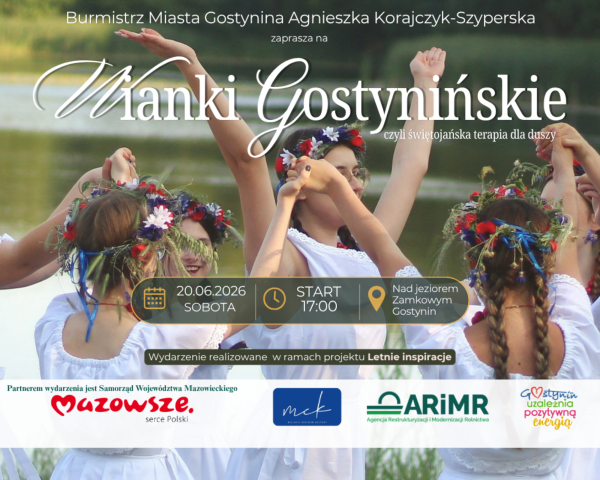 Wianki Gostynińskie 2026 – Magia Nocy Świętojańskiej nad Jeziorem Zamkowym