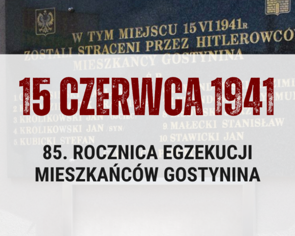 15 czerwca oddamy hołd ofiarom egzekucji z 1941 roku
