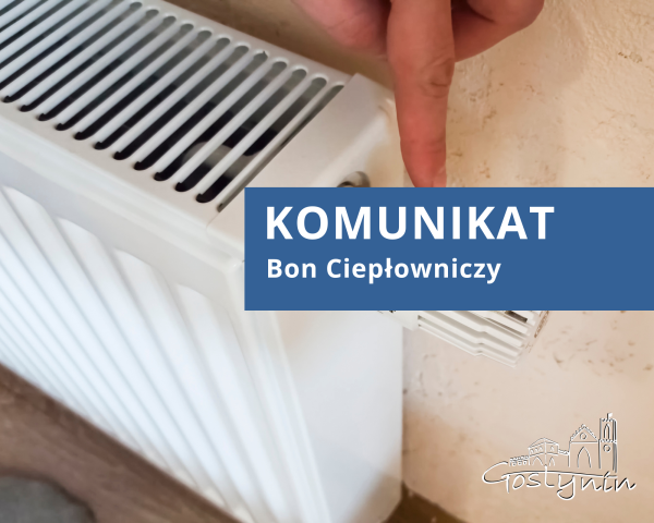 KOMUNIKAT - Bon Ciepłowniczy