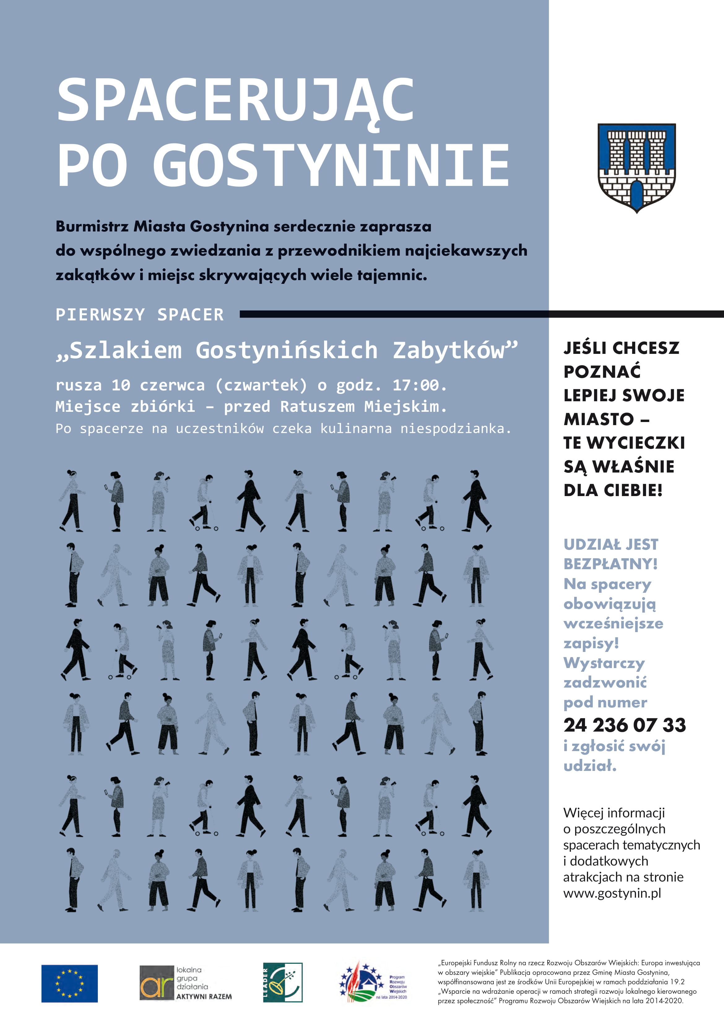 SZLAKIEM GOSTYNIŃSKICH ZABYTKÓW – Spacer z przewodnikiem